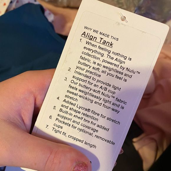 gold spice Lululemon align tank top - Picture 3 of 3